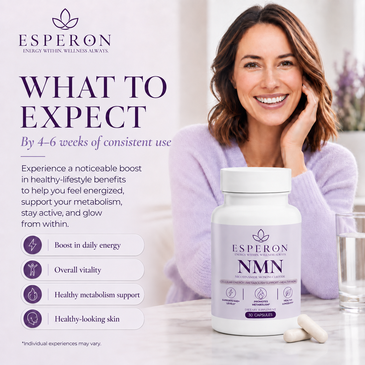 NMN Premium NAD+ Enhancer Capsules